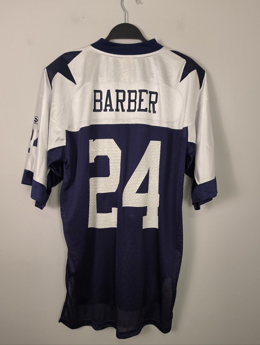 NFL Reebok Vintage Collection Marion Barber III Throwback Jersey Cowboys Size L
